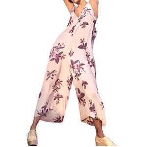 Free People Dream Big Wide Leg Sleeveless Jumpsuit
